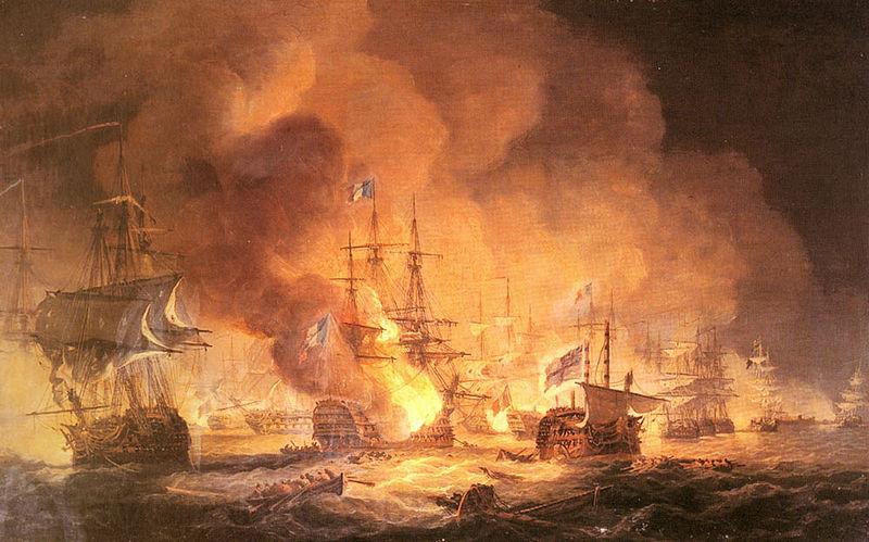 Thomas Luny Battle of the Nile Germany oil painting art